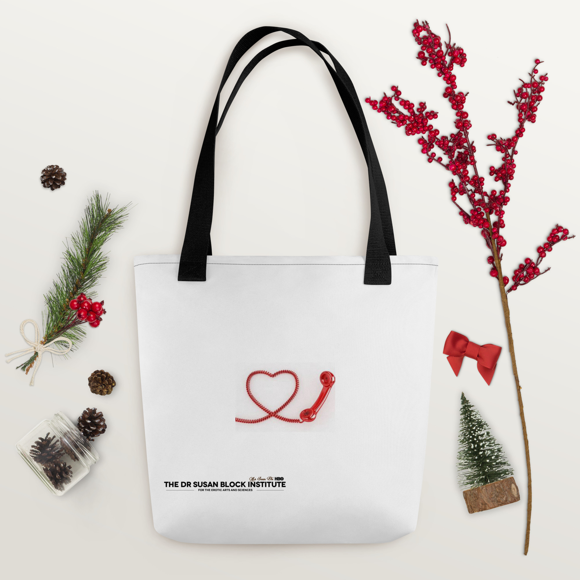 heart phone Tote bag - Image 10