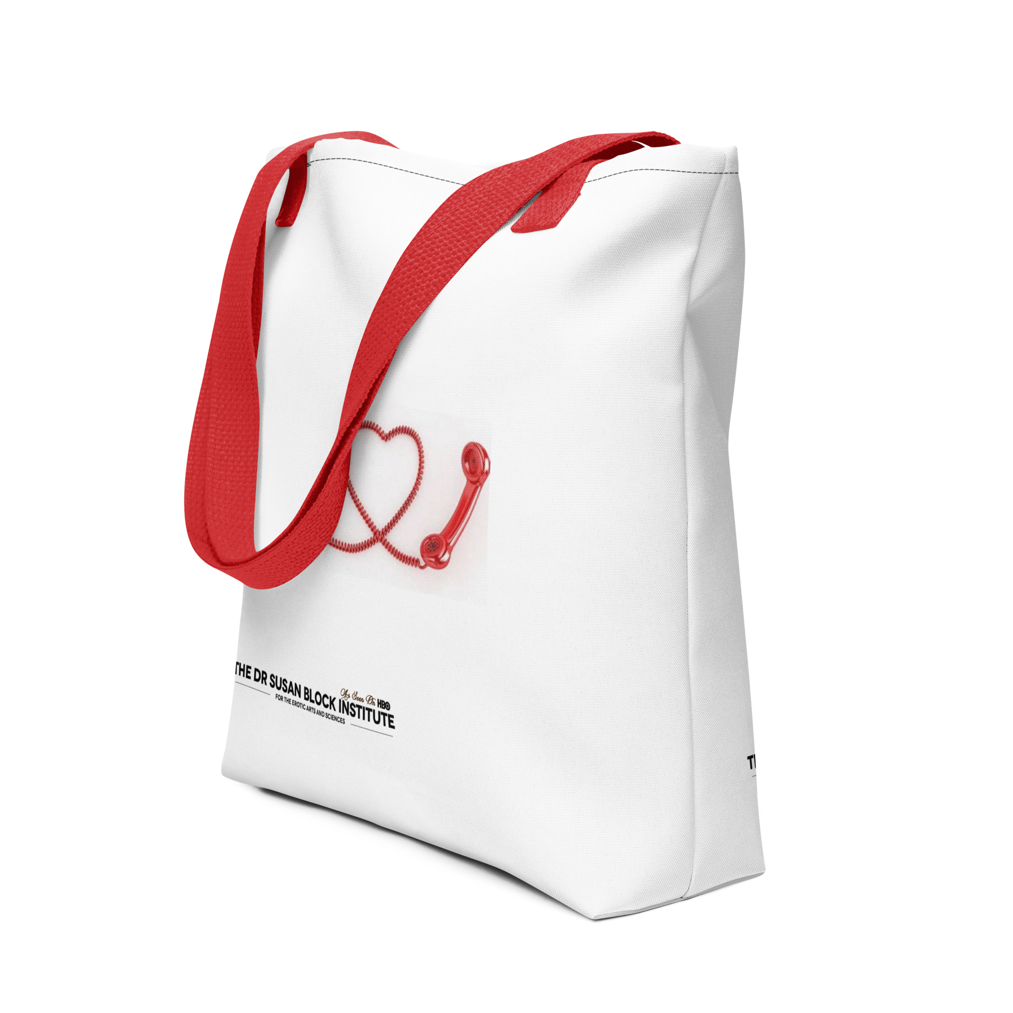 heart phone Tote bag - Image 5
