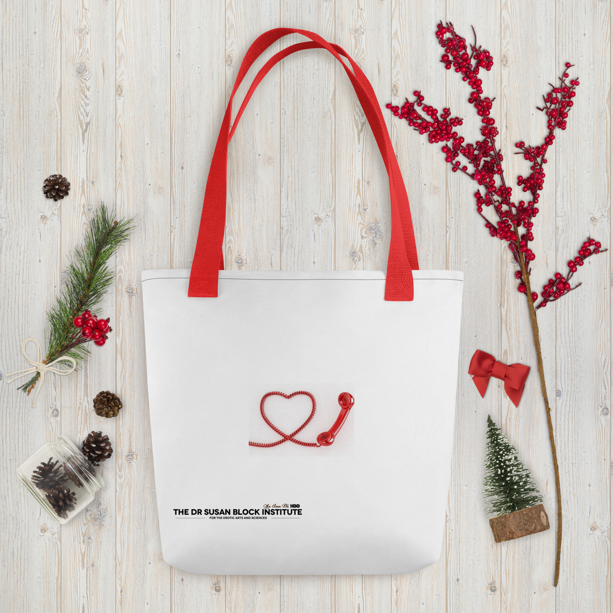 heart phone Tote bag - Image 11