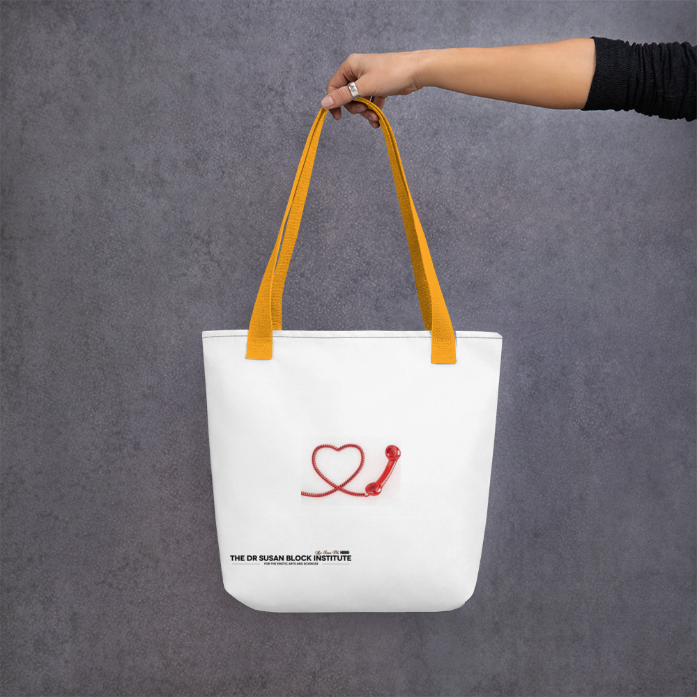 heart phone Tote bag - Image 7