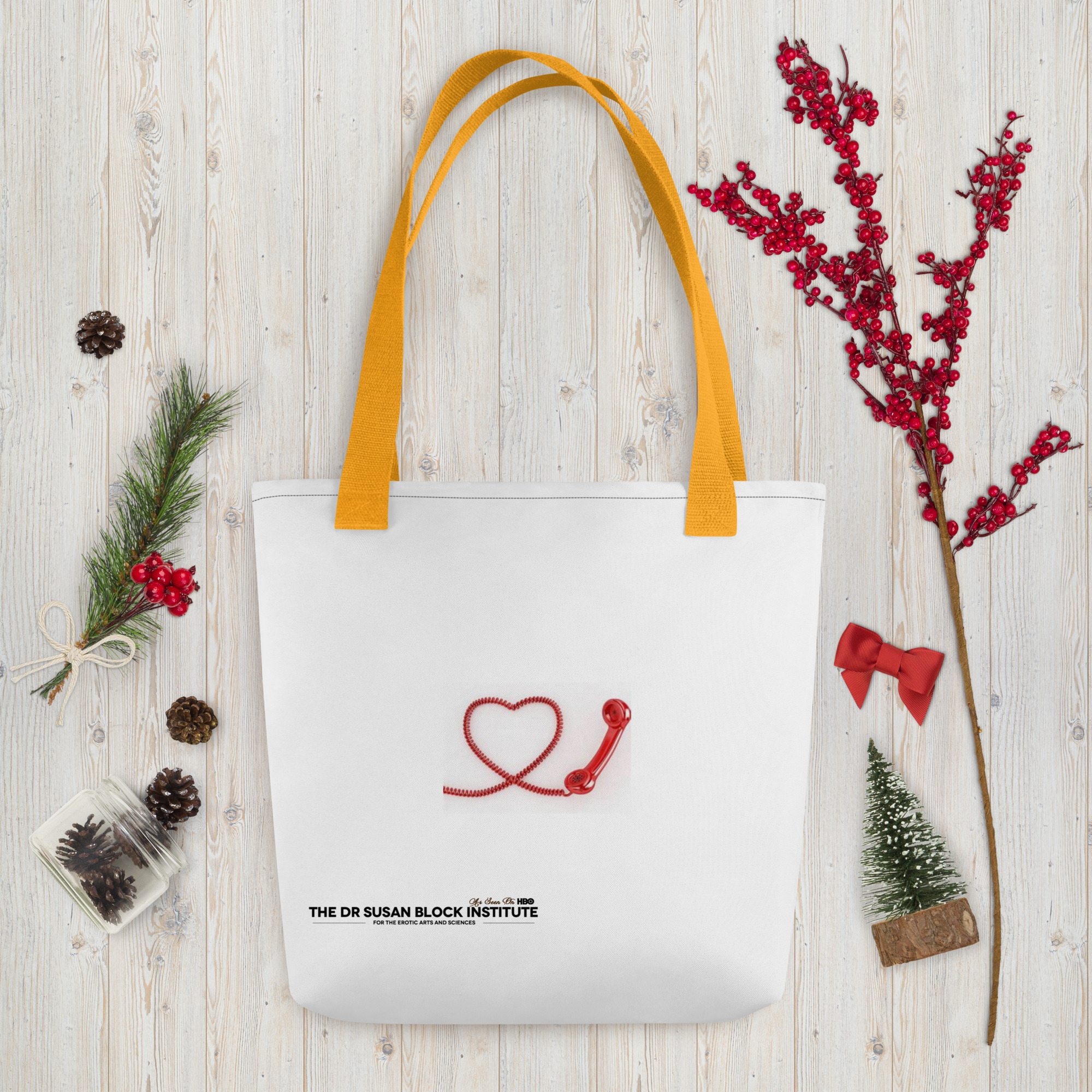 heart phone Tote bag - Image 13